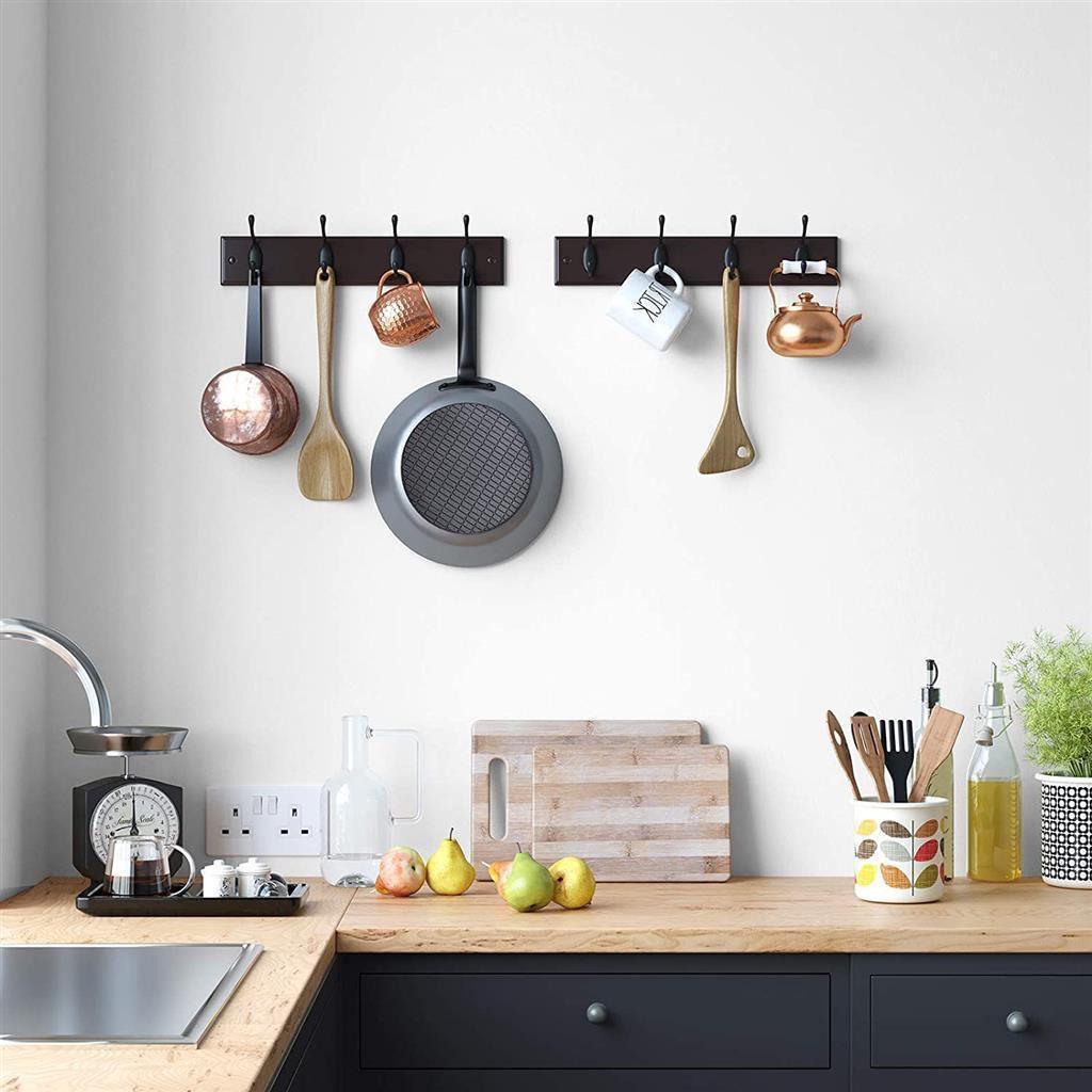 4 Metal Hooks Rack FredCo