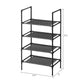 4-Tier Shoe Rack Black, 1 FredCo