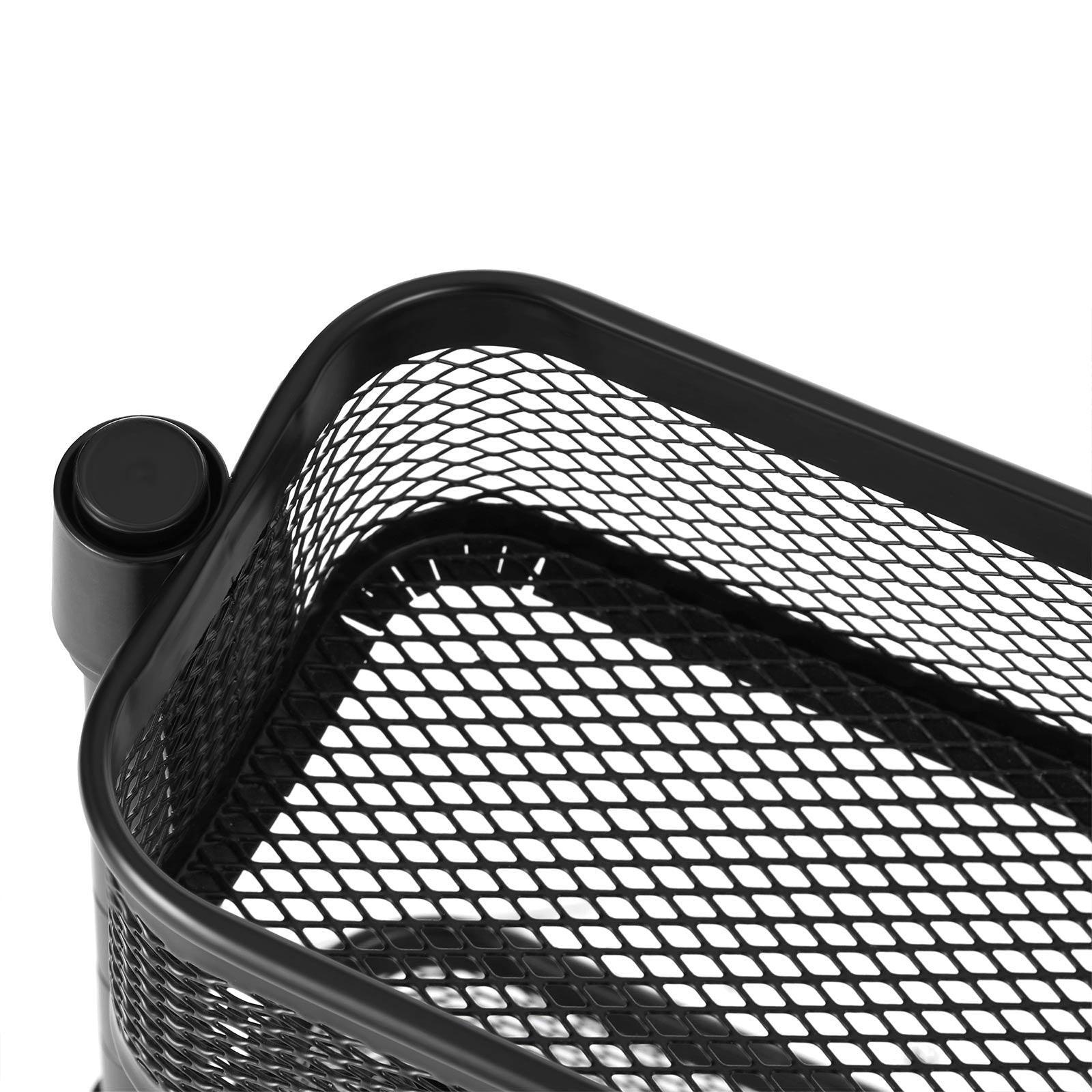 4-Tier Slide-Out Trolley for Small Spaces FredCo