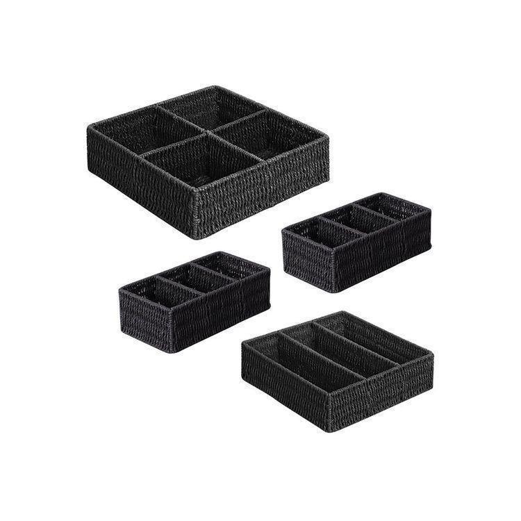 4 Underwear Storage Boxes FredCo