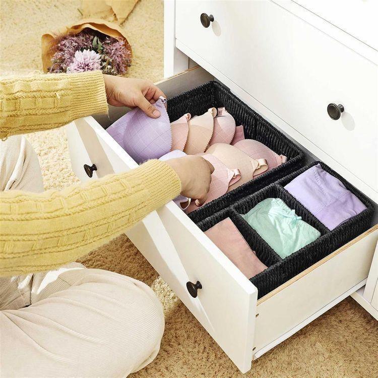 4 Underwear Storage Boxes FredCo