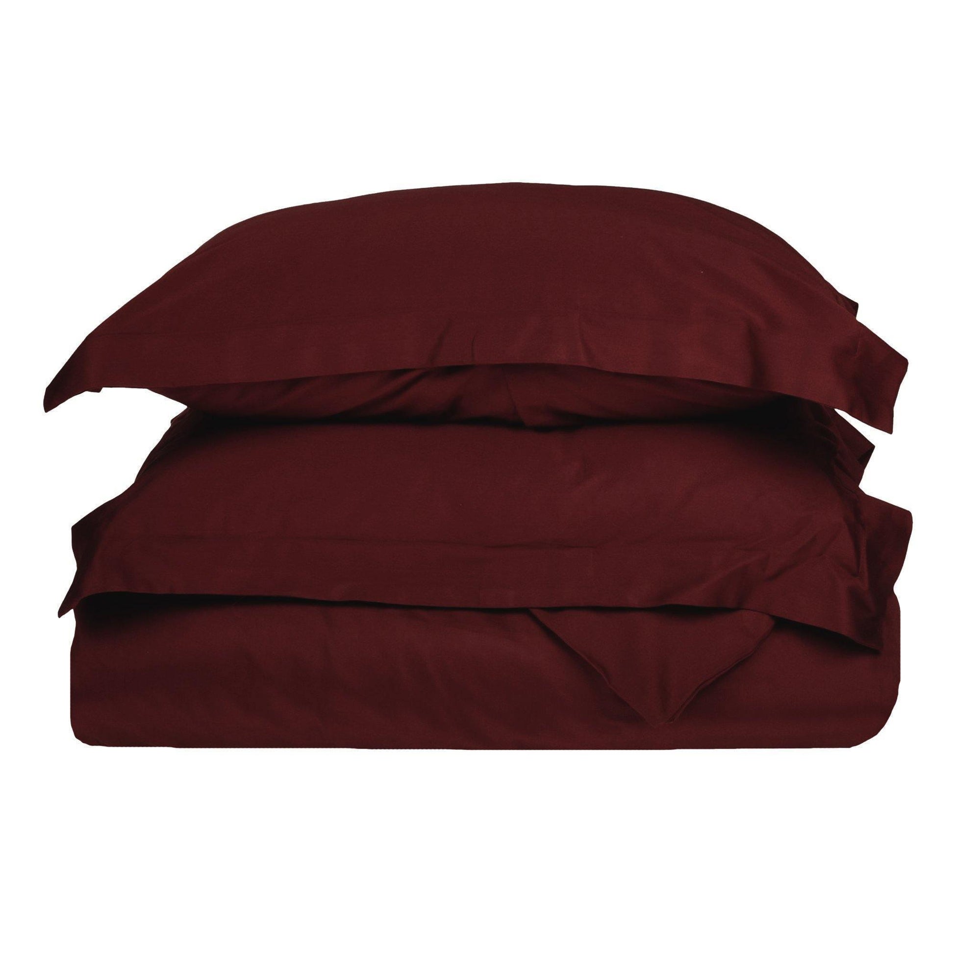 400-Thread-Count Egyptian Cotton Sateen Weave Soft Duvet Cover Set FredCo