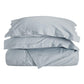 400-Thread-Count Egyptian Cotton Sateen Weave Soft Duvet Cover Set FredCo