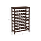 42-Bottle Wine Rack Free Standing Floor FredCo