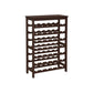 42-Bottle Wine Rack Free Standing Floor FredCo