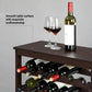 42-Bottle Wine Rack Free Standing Floor FredCo
