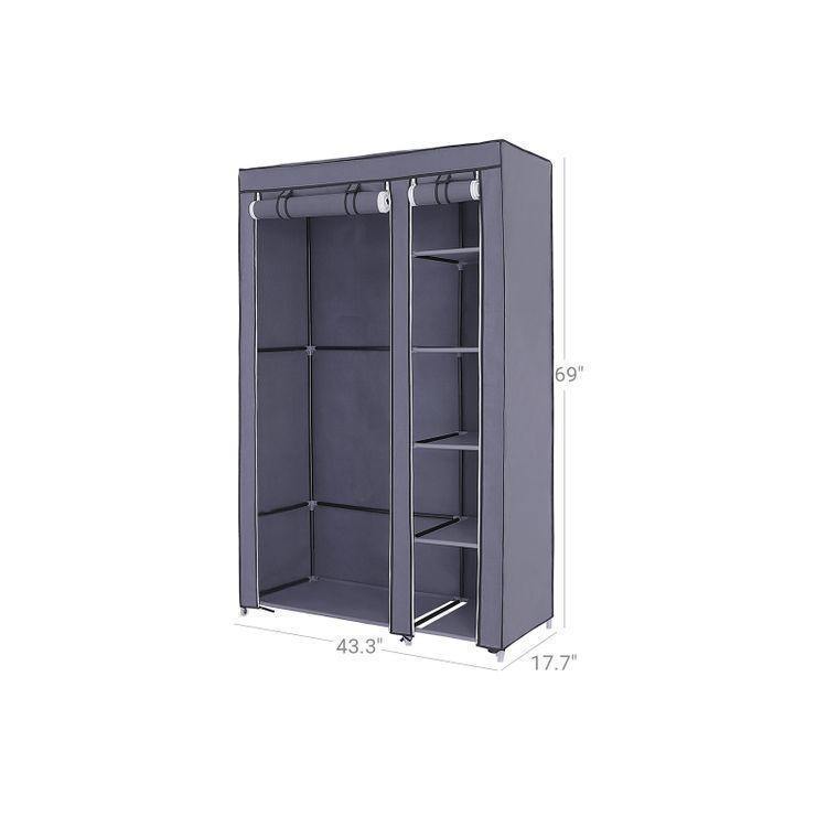 43" Portable Clothes Closet FredCo