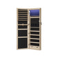 47.2-Inch Jewelry Cabinet with Lights White FredCo