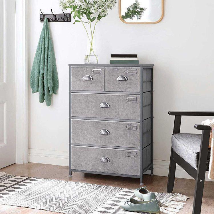 5 Drawers Tall Dresser FredCo