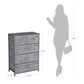 5 Drawers Tall Dresser FredCo