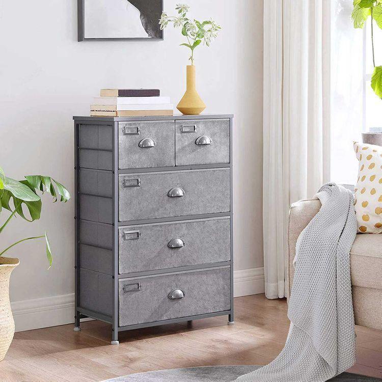 5 Drawers Tall Dresser FredCo