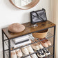 5 Grid Shelves Shoe Rack FredCo