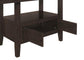 5 PC Set 193108-S5 Coaster Prentiss Extendable Rectangular Counter Height Table with Butterfly Leaf Cappuccino FredCo