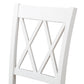 5-Piece Dining Table Set Home Kitchen Table and Chairs Wood Dining Set (White+Cherry) SH000088AAK FredCo