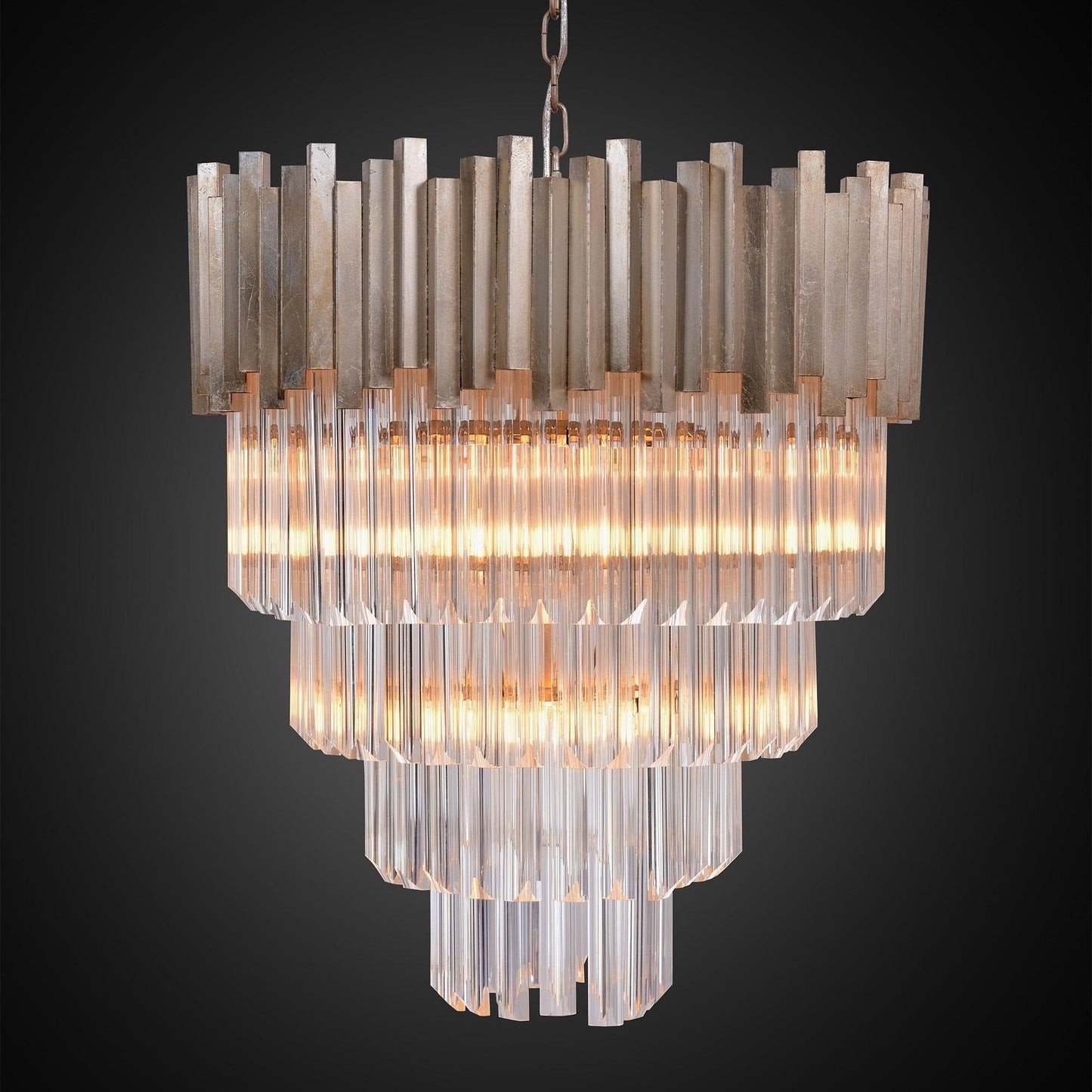 5-Tier Crystal Chandelier ZD6499-6OS FredCo