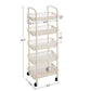 5-Tier Metal Storage Cart FredCo