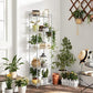 5-Tier Metal Storage Shelf White FredCo