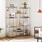 5-Tier Metal Storage Shelf White FredCo