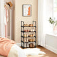 5-Tier Shoe Rack Black FredCo