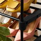 5-Tier Shoe Rack Black FredCo