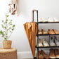 5-Tier Shoe Rack Black FredCo