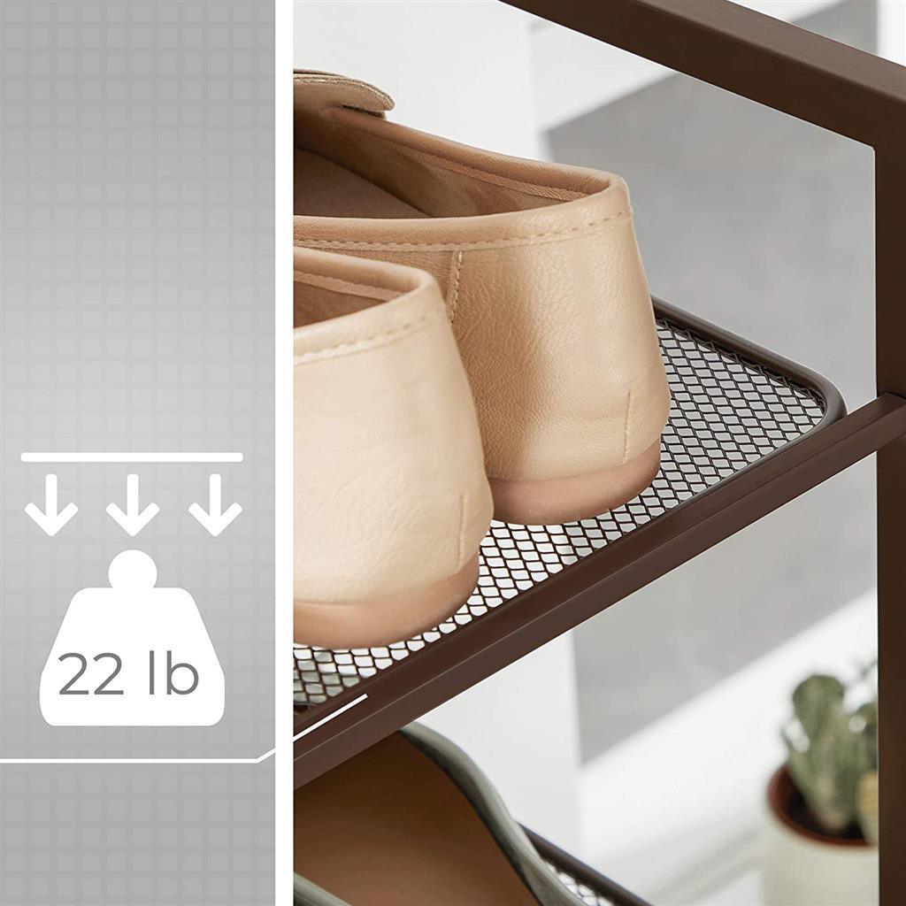 5-Tier Stackable Shoe Rack FredCo