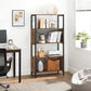 5-Tier Storage Shelf Rustic Brown FredCo
