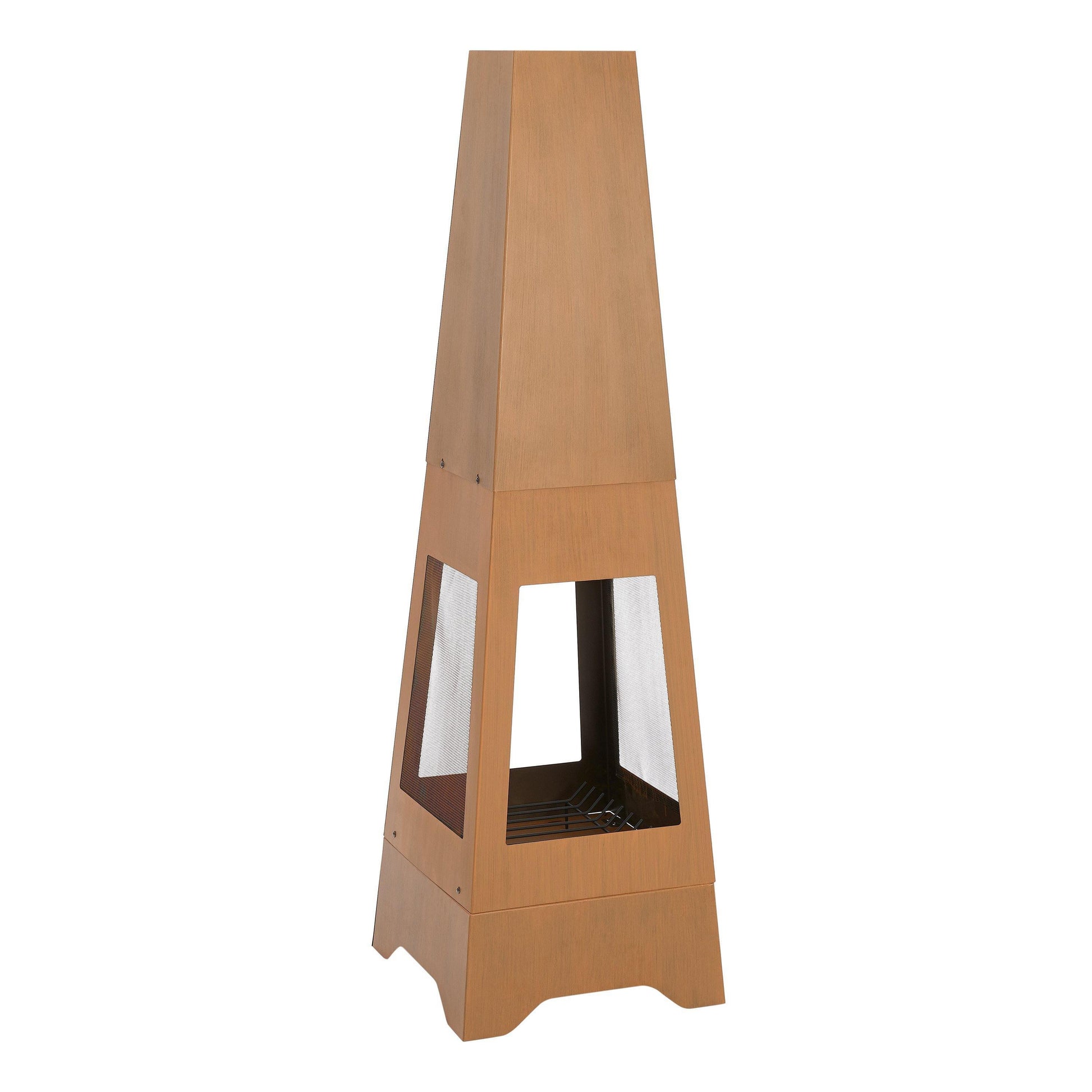 59-Inch Steel Wood Burning Chiminea FredCo