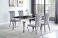 5pc Set (Tbl+4side105073) 105071-S5G Coaster FredCo