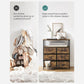 6 Chest of Drawers Rustic Brown FredCo