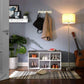 6 Compartments Shoe Bench FredCo