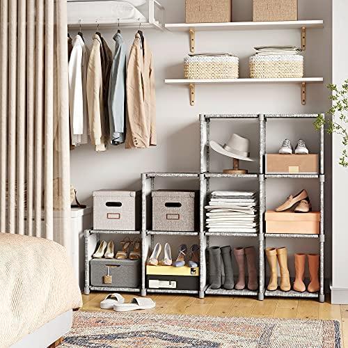 6-Cube Storage Rack Gray | FredCo