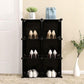 6 Cubes Storage Organizer Black FredCo
