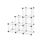 6 Cubes Storage Organizer Clear FredCo