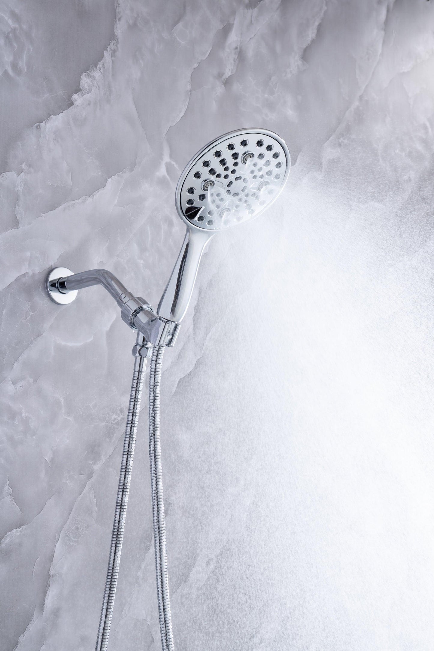 6 In. Detachable Handheld Shower Head Shower Faucet Shower System D92101CP-6 FredCo