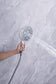6 In. Detachable Handheld Shower Head Shower Faucet Shower System D92101CP-6 FredCo