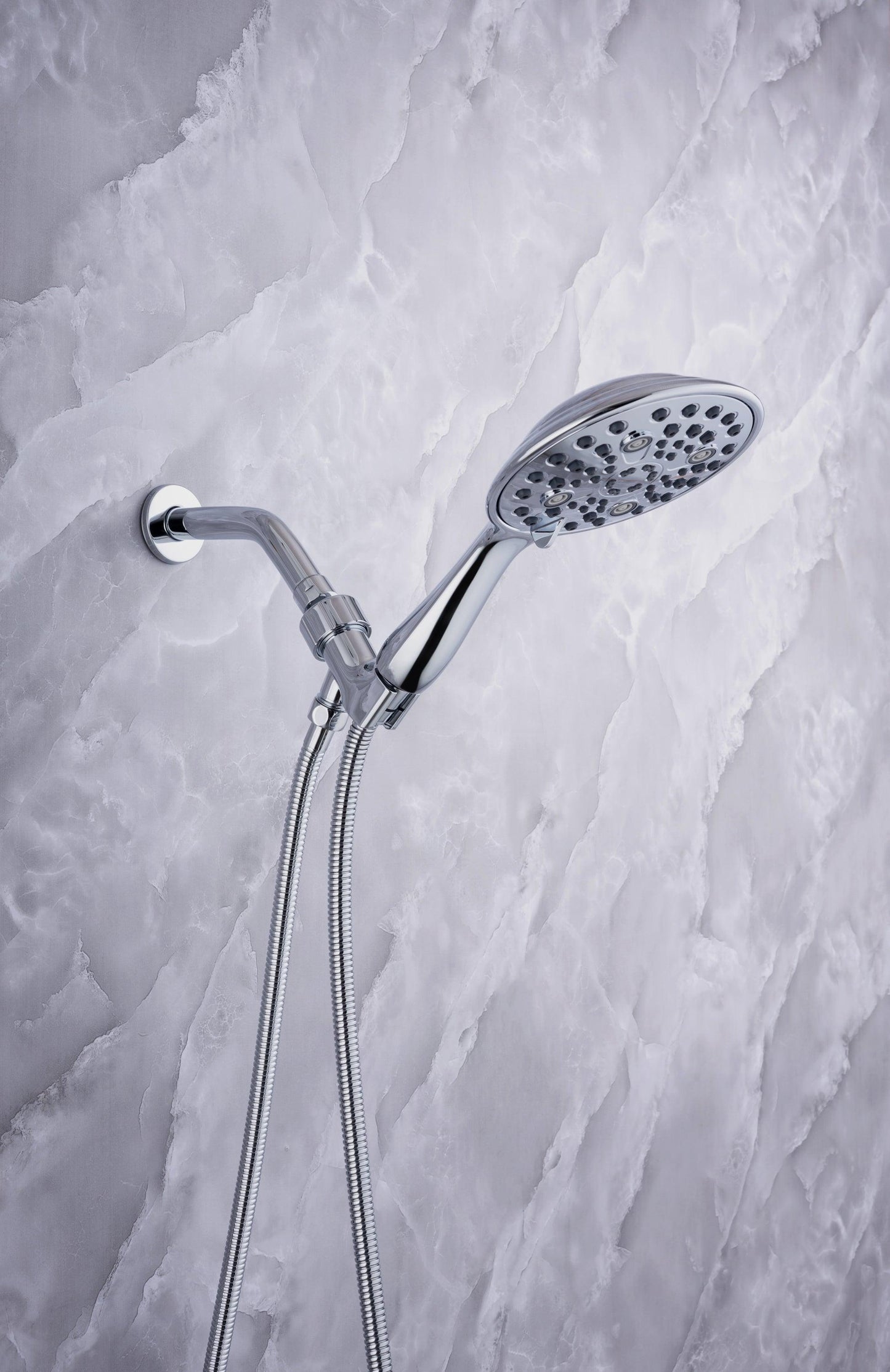 6 In. Detachable Handheld Shower Head Shower Faucet Shower System D92101CP-6 FredCo