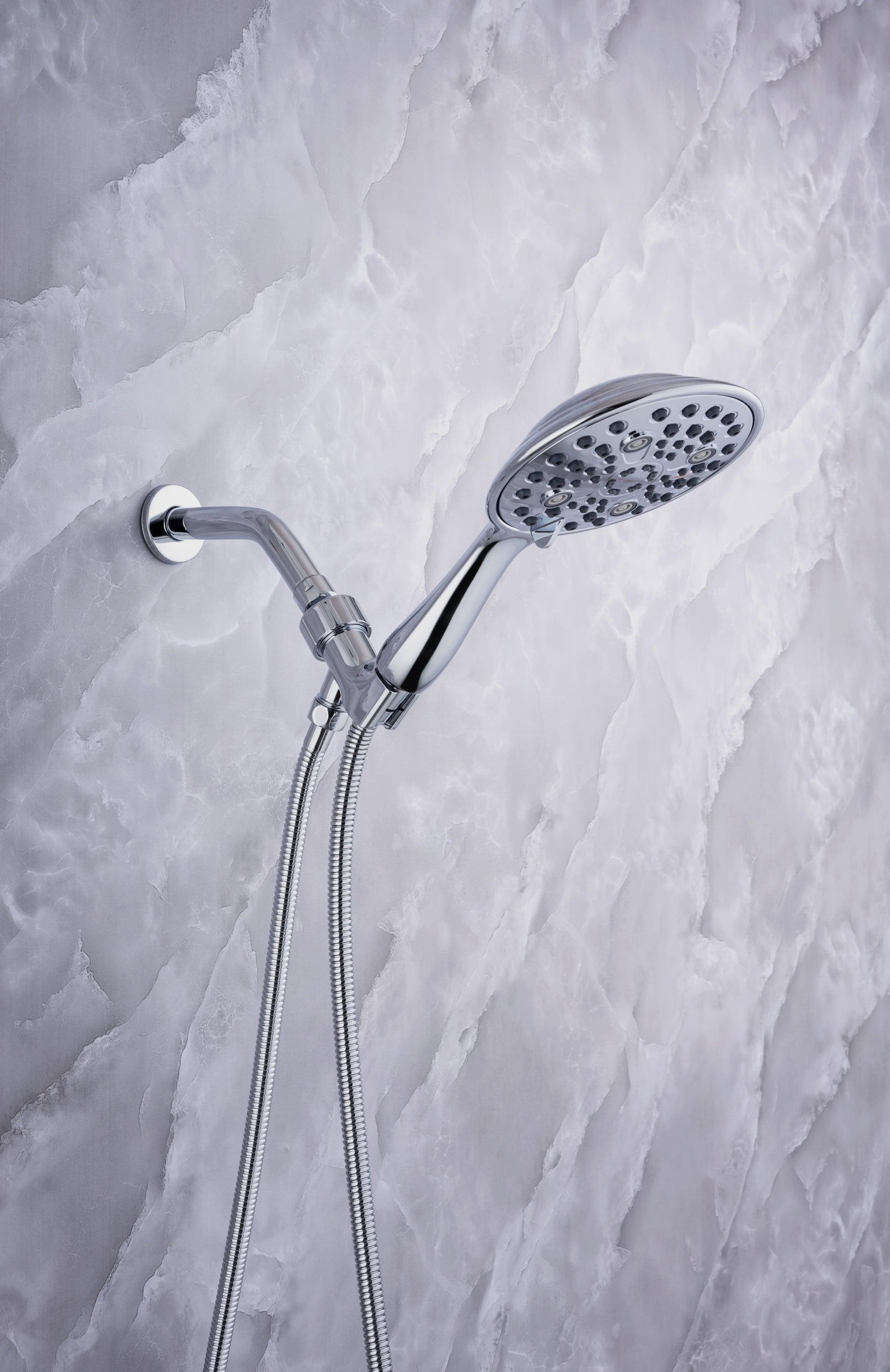 6 In. Detachable Handheld Shower Head Shower Faucet Shower System D92101CP-6 FredCo