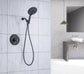 6 In. Detachable Handheld Shower Head Shower Faucet Shower System D92101H-6 FredCo