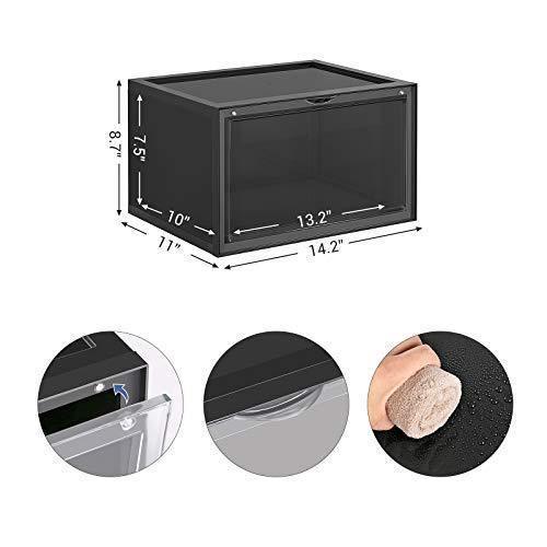 6 Stackable Shoe Organizers Pack FredCo