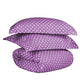 600-Thread Count Cotton-Blend Polka Dot Duvet Cover Pillow Sham Set FredCo