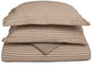 600-Thread Count Cotton-Blend Ultra-Soft Cabana Stripe Duvet Cover Set FredCo