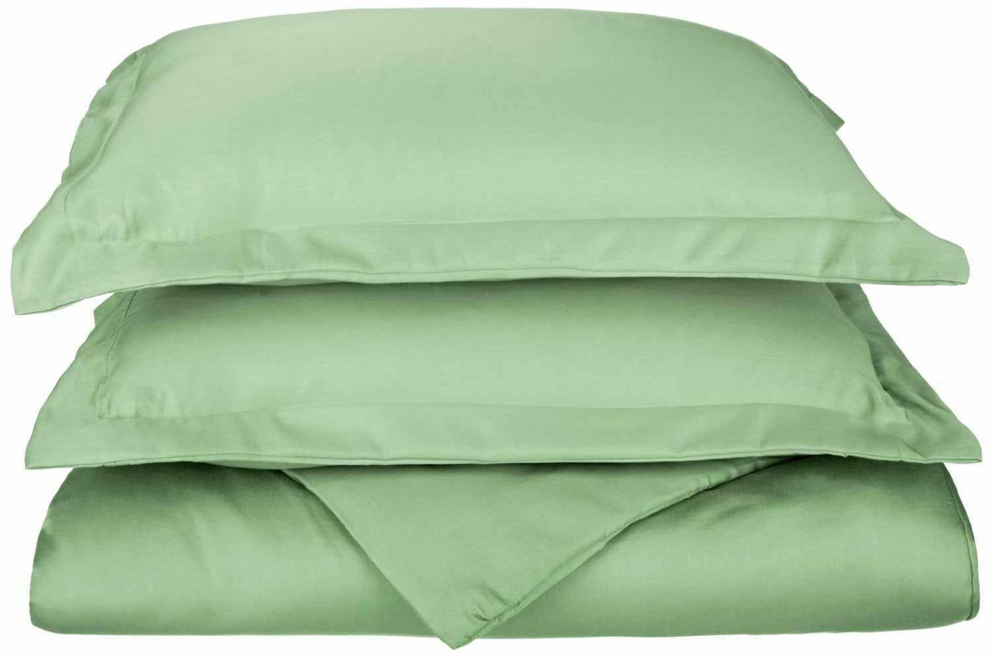 600-Thread Count Cotton-Blend Ultra-Soft Hem-Stitched Duvet Cover Set FredCo