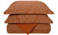 600-Thread Count Cotton-Rich Wrinkle-Resistant Paisley Duvet Cover Set FredCo