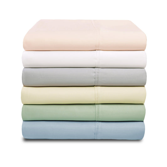 600-Thread Count Tencel Polyester-Blend Plush Deep Pocket Sheet Set FredCo