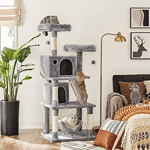 61 Inches Cat Tree with Bed FredCo