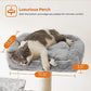 61 Inches Cat Tree with Bed FredCo