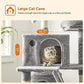 61 Inches Cat Tree with Bed FredCo