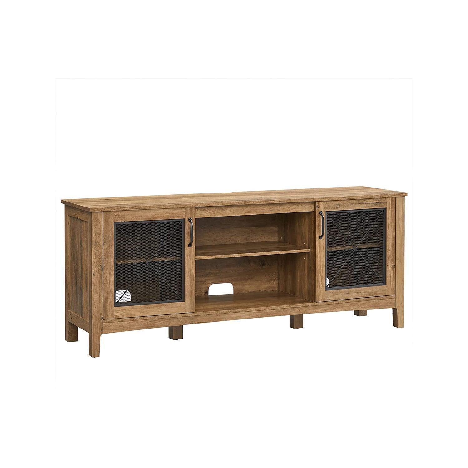 65 Inches TV Stand with Cabinet FredCo