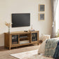 65 Inches TV Stand with Cabinet FredCo